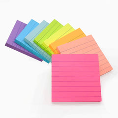 Sticky Notes 3 X 3 Inch - Self Stick Note 4 Color Pads, 100 Sheets Pad (Multicolor) Set Of 4