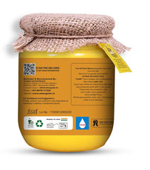 100% Natural A2 Desi Cow Ghee By Ved-A2 | Hand Churned, Made With Traditional Vedic Bilona Method Desi Ghee For Digestive Health | (500ml) 16.9 Ounce | Jar Pack