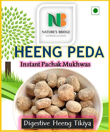 Nature'S Bridge Hing Peda 400gm, | Digestive Heeng Candy Mukhwas