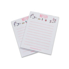 Designer Pads, Memo Notepads, To Do List Kids Love For Writing, Doodling, Family Set Of 10