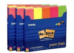Sticky Notes, Paper Flags 15 X 76 Mm Multicolor Sticky Notes (Pack Of 3 x 250 Sheets Per Pad)
