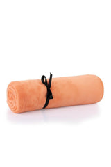 Cotton Bolls Textiles Premium Microfiber Bath Towel 400 Gsm | Ultra-Soft, Highly Absorbent, Superior Comfort, Durable & Elegant Design Towel (Peach)