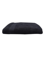Ramraj Cotton Soft & Absorbent Terry Bath Towel 450 Gsm (Black)