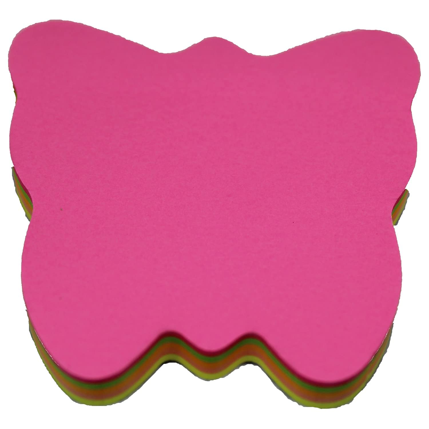 Multicolor 300 Sticky Notes | Fluorescent Paper Self Adhesive & Removable Sticky Notes