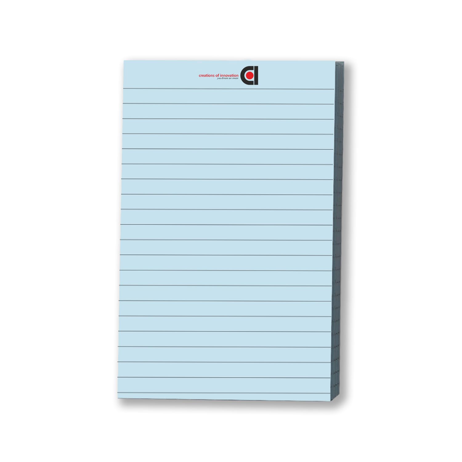 Writing Notepad Ruled 10.5x8.5 Green Pack Of 6 & 5 X 8 Blue, Pack Of 12- Inch 50 -Sheet Lined