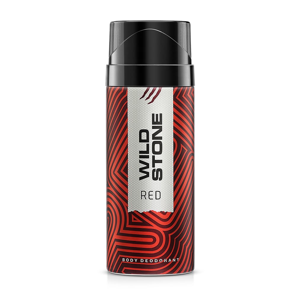 Wild Stone Red Deodorant Men Body Spray 150ml 5.0 Fl.oz. | Perfect Use For Special Functions