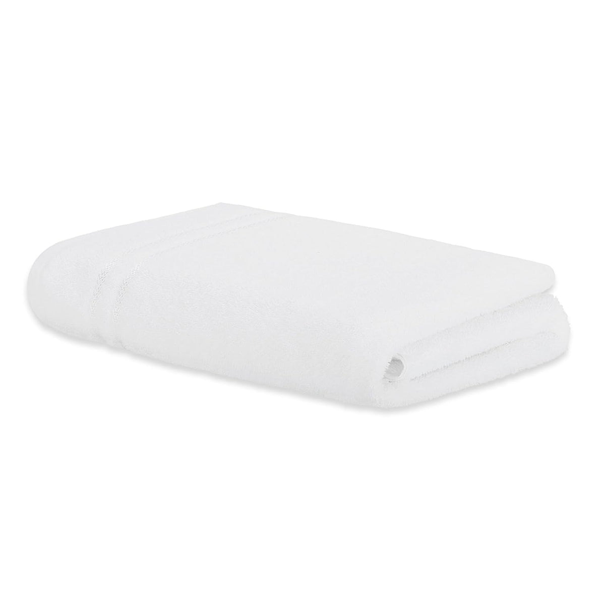 Welspun 100% Cotton Quick Dry Large Size Bath Towel 500 Gsm | High Absorbency Super Soft, Fast Drying Bath Towels (White)