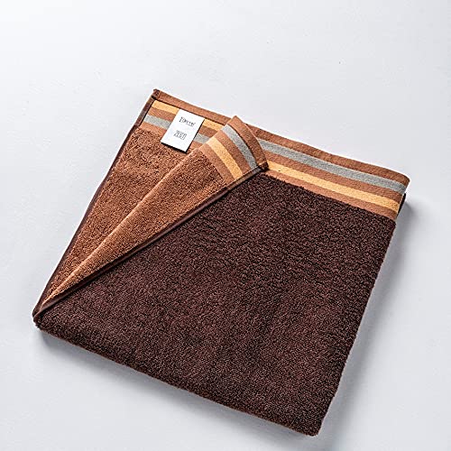Ddecor Cotton Bath Towel 500gsm (Brown)