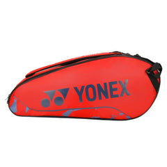 Yonex Badminton Racquet Bag 2326 T01, Colour - Indigo Fog Hyper Red, Material - Polyurethane