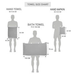 Black Gold The Finer Touch Microfiber 1 Bath Towel, 2 Hand Towels & 2 Washcloth (Maroon) - Set Of 5