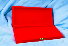 Wood Decorative And Attractive Box Cash Box, Shagun Box, Jewellery Box, Money Box Envelop Wedding, Gift Box, Bangel Box Pack Of 1PC, Peacock Red
