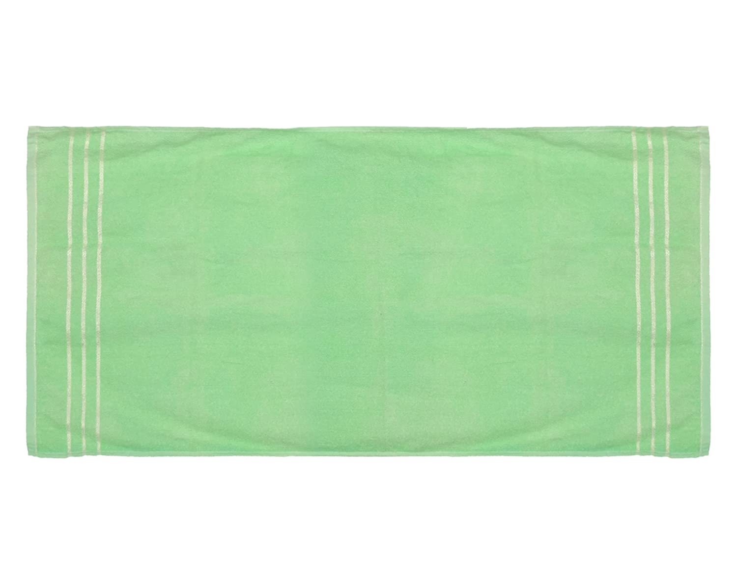 Kuber Industries Super Soft Face Towel 250 Gsm | Fluffy, Absorbent Cotton Baby, Kids Towel (Green)