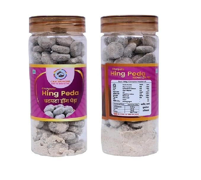 Chatar Patar Khatte Meethe Pal Sweet & Tangy Hing Peda Candy 225gm,