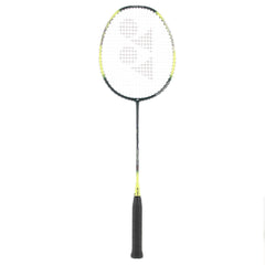 Yonex NANOFLARE 001 Graphite Badminton Racquet, 5u 4g Smash Speed, Colour - Green & yellow   Grip Size - 4 1/4 inches