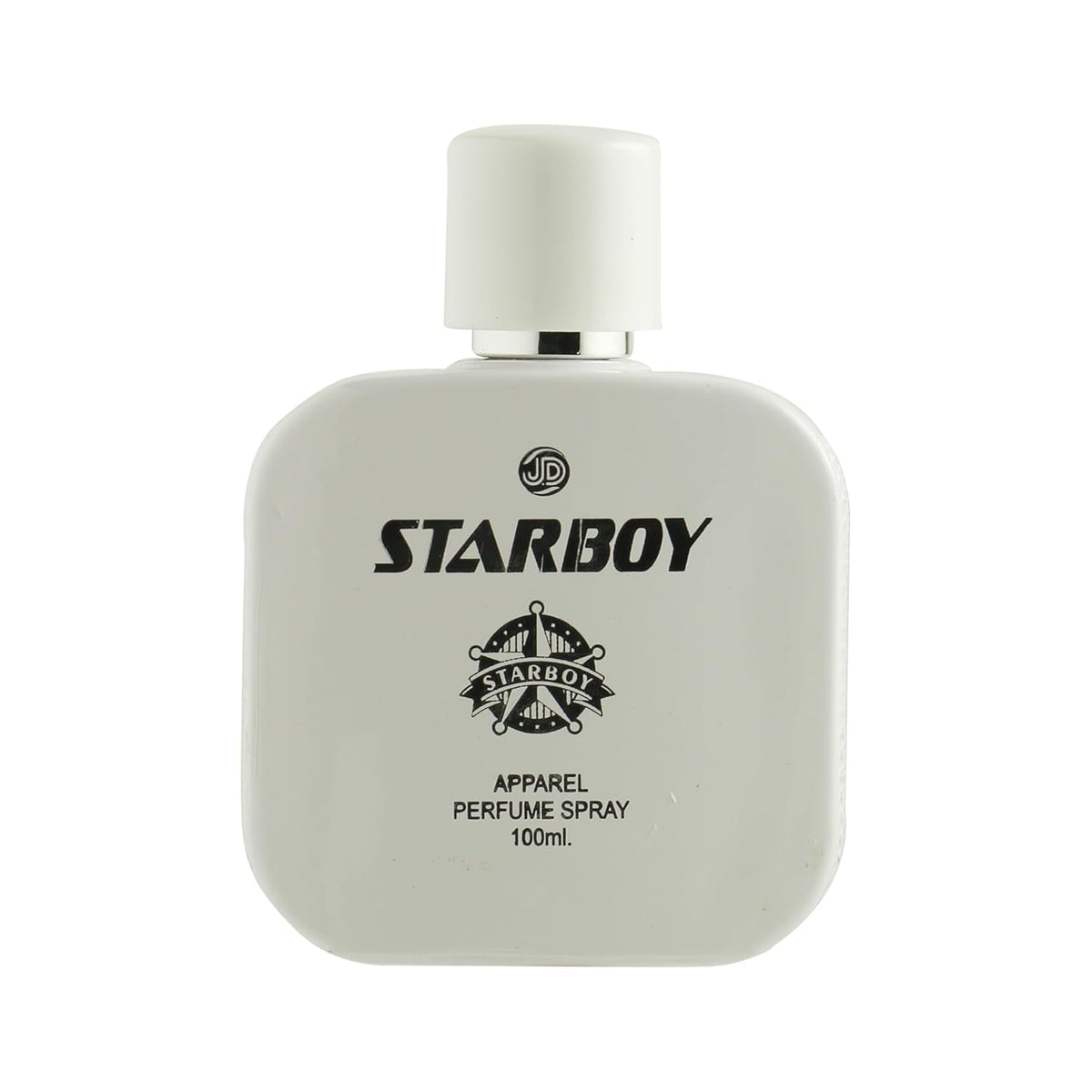 JD International Star Boy White Apparel Unisex Perfume With Long Lasting Fragrance - 100ml, 3.4 Fl.oz | Perfume For Men & Women