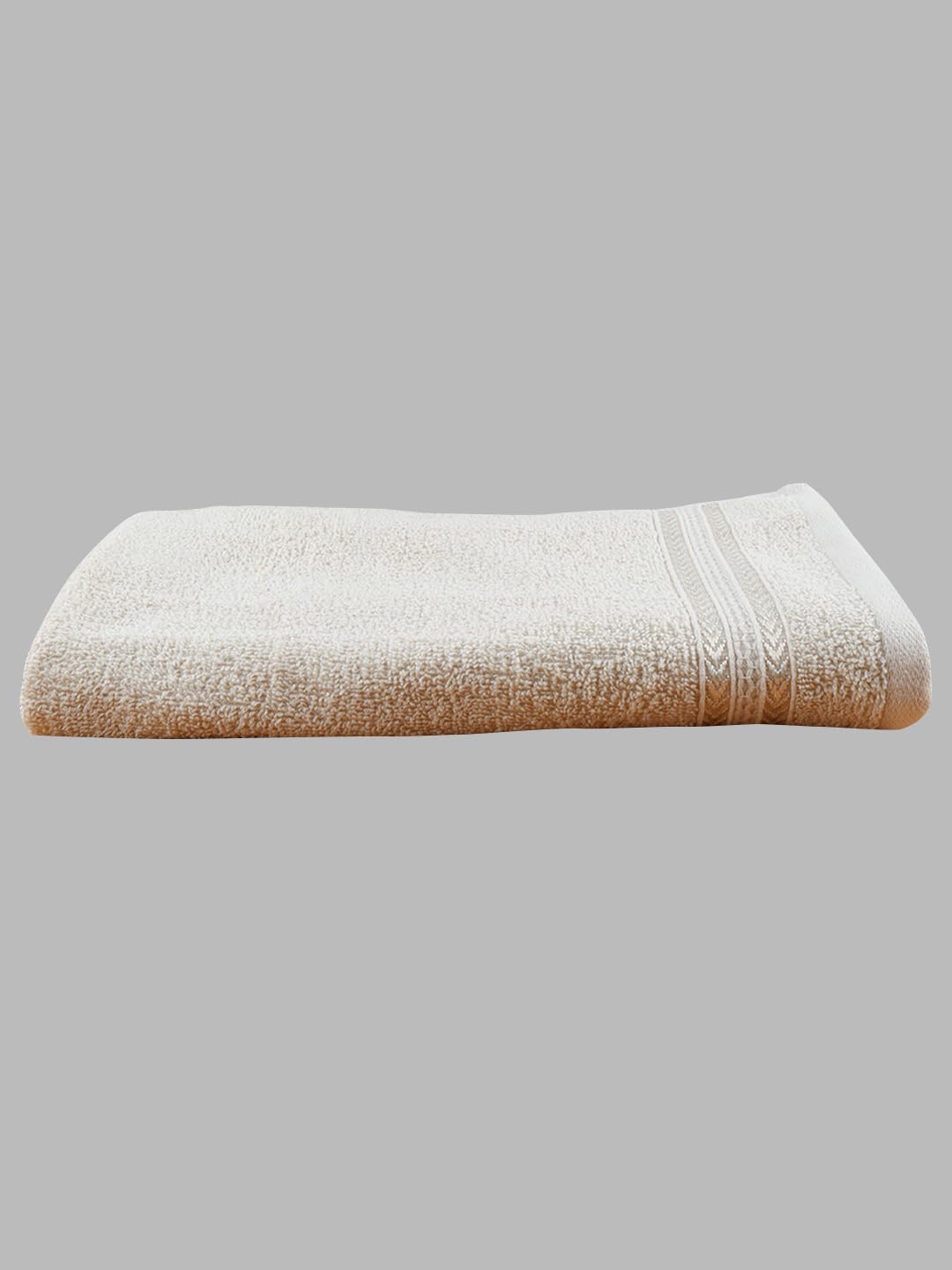 Ramraj Cotton Premium Soft & Absorbent Terry Hand Towel 900 Gsm (Cream) - Pack Of 6