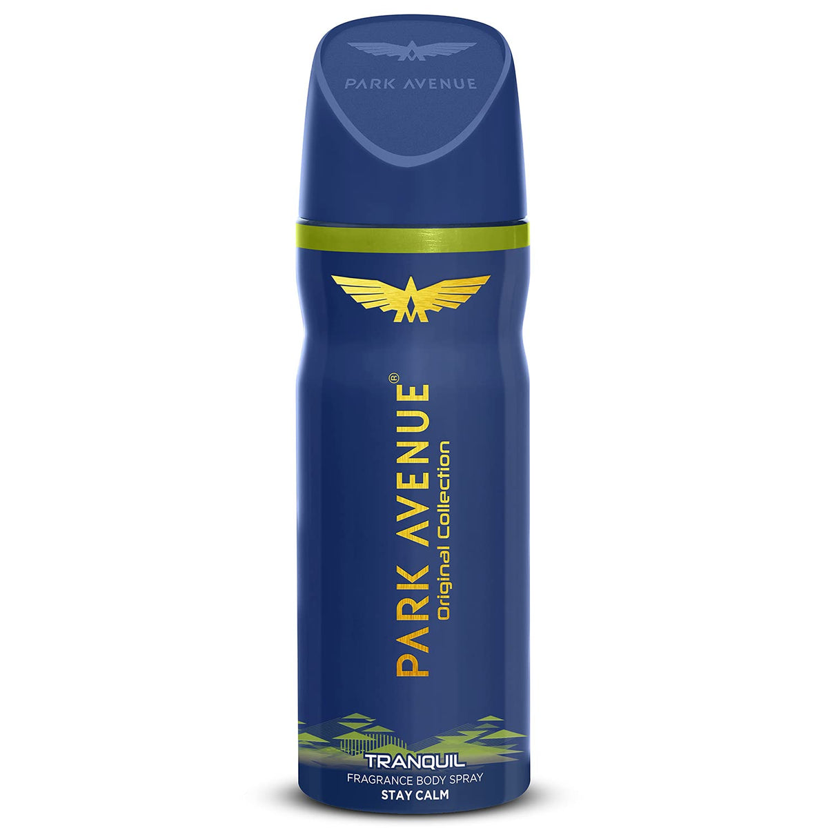 PARK AVENUE TRANQUIL DEODORANT BODY SPRAY FOR MEN 150ML 5.0 FL.OZ. CHEMICAL FREE