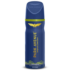 PARK AVENUE TRANQUIL DEODORANT BODY SPRAY FOR MEN 150ML 5.0 FL.OZ. CHEMICAL FREE