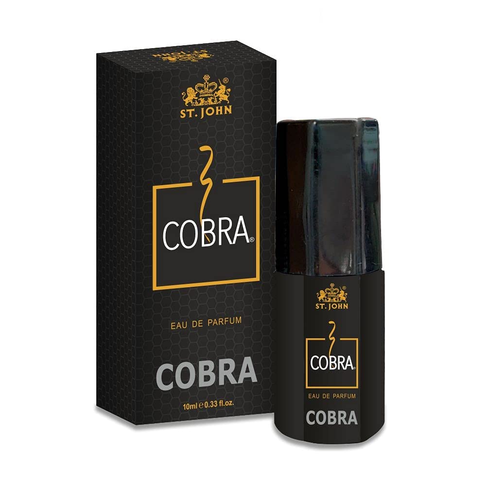 St. john Cobra Eau De Perfume For Men & Women 100ml 3.4 Fl.oz. | Best Suited For Partywear & Events