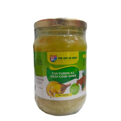100% Pure Cultured A2 Desi Cow Ghee By The Way We Were | Rich In Nutrients & Healthy Desi Cow Ghee Perfect For Dishes | (250ml) 8.4 Ounce | Jar Pack