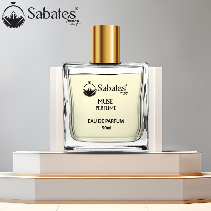 Sabates Muse Eau De Parfum 50ml 1.6 Fl.oz. | Spicy Oriental Perfume With Oud Fragrance For Men & Women