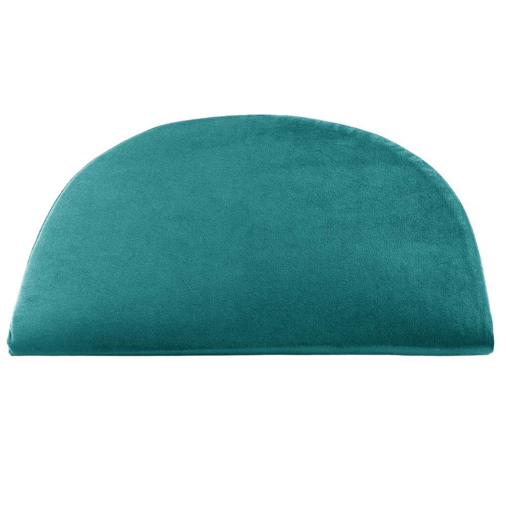 Pregnancy Pillow, Wedge Shape Pillow, Maternity Pillow For Sleeping - Peacock Green | Soft Pillow For Pregnant Mothers, Pillow For Pregnant Women | Removable Velvet Cover, For Pain Relief