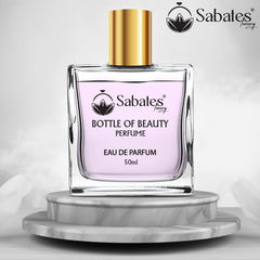 Sabates Bottle Of Beauy  Eau De Parfum 50ml 1.6 Fl.oz. | Long Lasting Fresh Fragrance Gift For Women