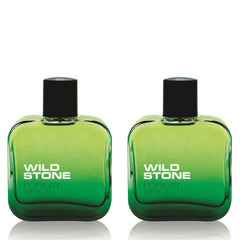 Wild Stone Forest Spice Long Lasting Men Eau De Parfum 200ml 6.7 Fl.oz.| Pack Of 2 | Perfect For Couple Date