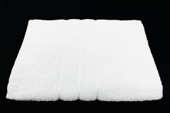 Bombay Dyeing Flora Small Size Bath Towel 500 Gsm - White
