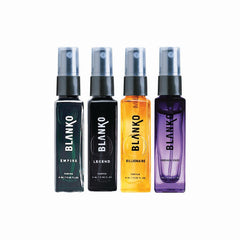 Blanko TLT Parfum Pack Of 4x 0.27 Fl.oz. Empire+ Legend+ Billionaire+ Indian Oud | Luxury Fragrance Gift Set For Husband, Father, Brother