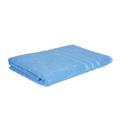 Nexhouse Soft Cotton Bath Towel 550 Gsm | Absorbent, Quick Dry, Lightweight Fabric For Daily Comfort (Light Blue)