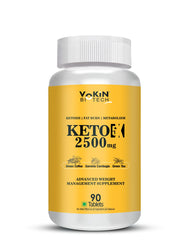 Vokin Biotech Keto 5x With Garcinia Cambogia Natural Weight Loss Supplement For Men & Women | 90 Tablets 150gm 0.3lbs