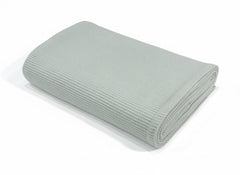 Go Green Organics Gots Certified Waffle Bath Towel 600 Gsm | Super Absorbant & Quick Dry, No Softeners, Environment Friendly Bath Towel (Blue Mist)