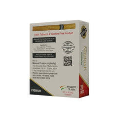 Premium Flavored Herbal Filter Dhoompan Sticks - Pack Of 10X 20 Pcs Herbal Cigarette | Bidi Sticks Rolled In Tendu Leaves, Non-Addictive Sticks - Tobacco Free & Nicotine Free