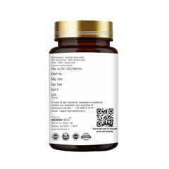 Mokshveda Ashwagandha Capsules, Experience The Revitalizing Power Of The Himalayas | 60 Veg Capsules 100gm 0.2lbs
