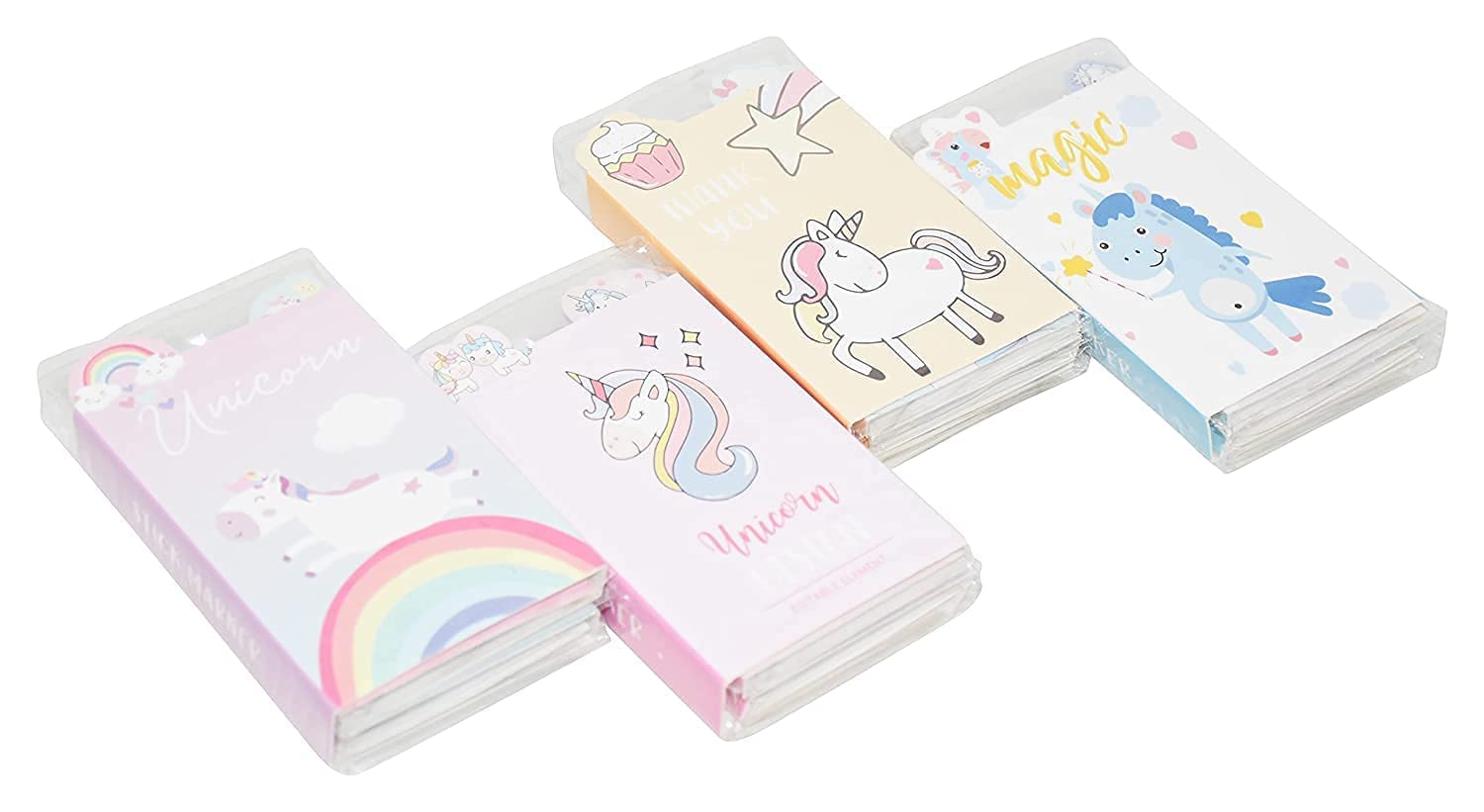 Unicorn Sticky Notes Book Shape Sticky Notes (Pack Of 1, Multicolor, 6 Notes)