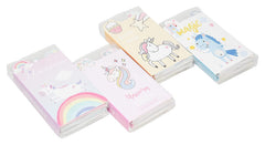Unicorn Sticky Notes Book Shape Sticky Notes (Pack Of 1, Multicolor, 6 Notes)
