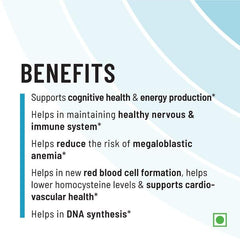 Unived Vitamin B12 Veg , Brain Cells & Nerve Tissue Support | Unflavoured , 180 Vegan Capsules , 300gm 0.66lbs