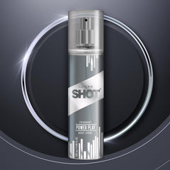 Layer'r Shot  Power Play Deodrant Body Spray 135ml 4.56 Fl.oz. |  For Men