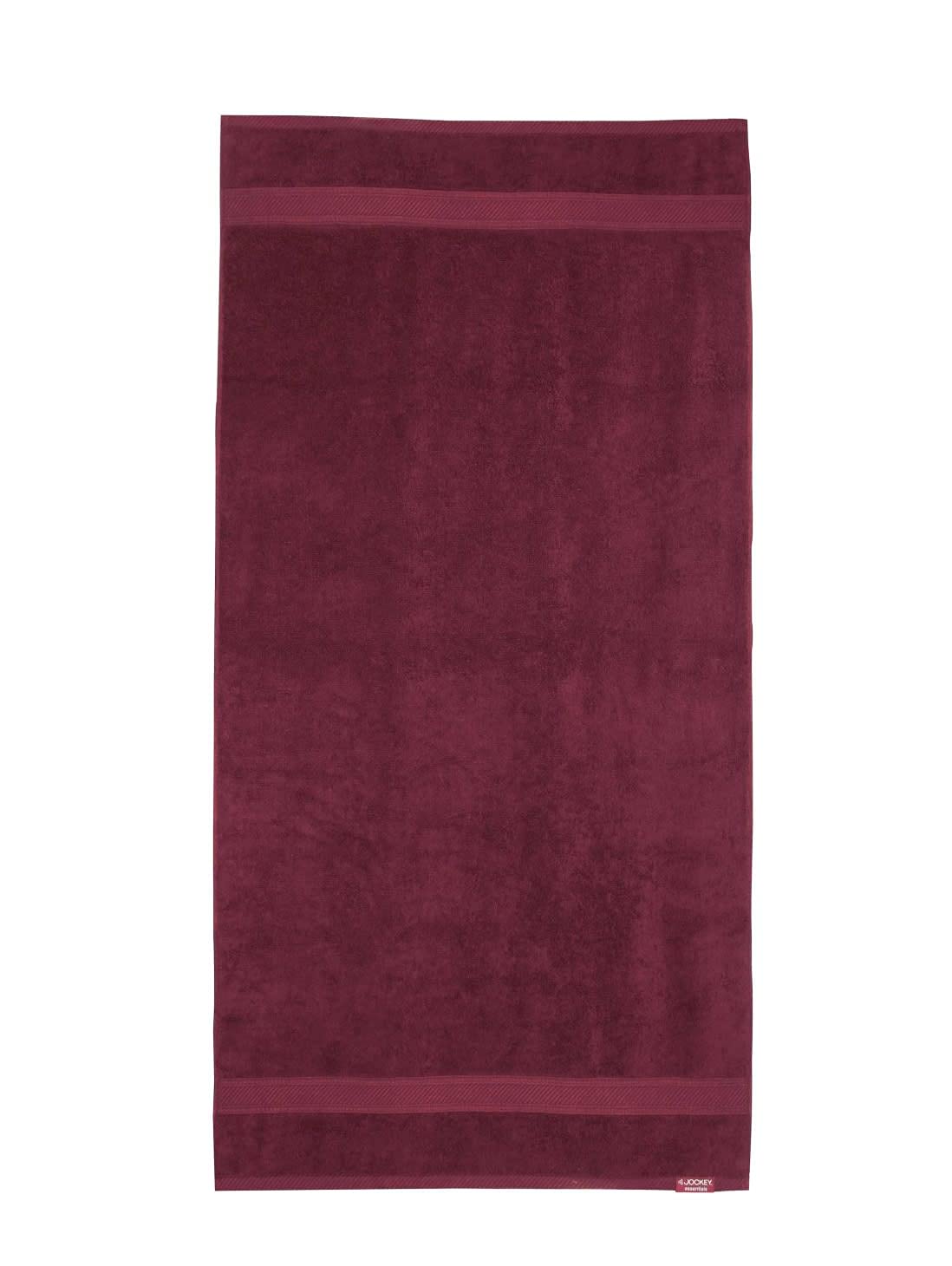 Jockey Cotton Bath Towel T101 500 Gsm (Burgundy)