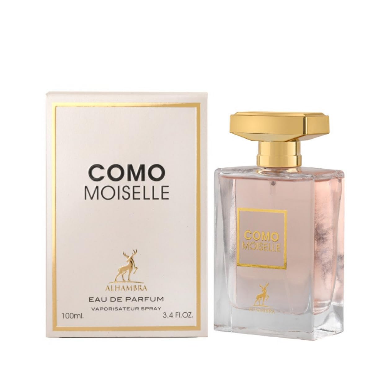 COMO MOISELLE BY MAISON ALHAMBRA EAU DE PARFUM 100ML 3.4 FL.OZ. UNISEX FRAGRANCE