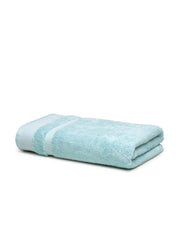 Spaces Hygro Cotton Bath Towel 600 Gsm | Blooms Softer When Washed Ultra Absorbency Dries You Quicker (Light Green)