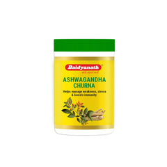 Baidyanath Ashwagandha Churna Helps Boost Strength, Stamina & Energy Stress Relief | Made With 100% Pure Ashwagandha | 100gm 0.2lbs Each Pack Of 2