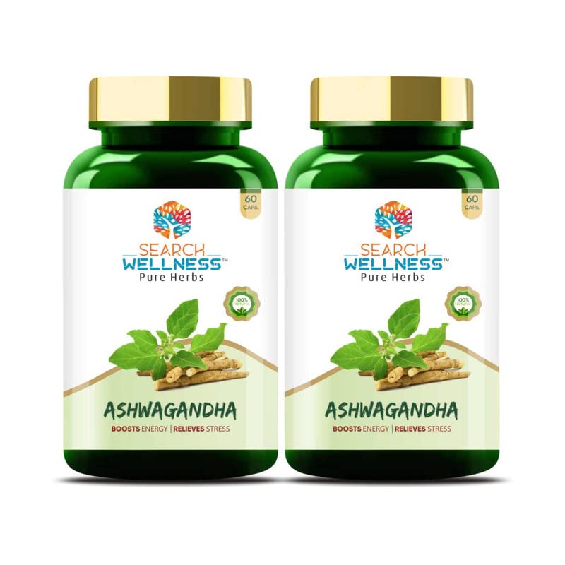 Search Wellness Ayurvedic Giloy Guduchi, Herbal Giloy Ghanvati For Blood Purification, Detoxifies The Body, Enhances Strength & Stamina, Immunity Booster | 60 Capsules 100gm 0.2lbs Each Pack Of 2