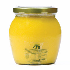 Organic Desi Cow Ghee By ATS | High In Protein Fiber Healthy Desi Ghee Perfect For Boost Energy | (500ml) 16.9 Ounce | Jar Pack