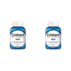 Centrum Men, Strong Muscles & Immunity With World's No.1 Multivitamin, Support Your Overall Health, Grape Seed Extract, Vitamin C & 21 Other Nutrients | 50 Tablets , 100gm 0.2lbs , Each Pack Of 2