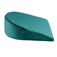 Pregnancy Pillow, Wedge Shape Pillow, Maternity Pillow For Sleeping - Peacock Green | Soft Pillow For Pregnant Mothers, Pillow For Pregnant Women | Removable Velvet Cover, For Pain Relief