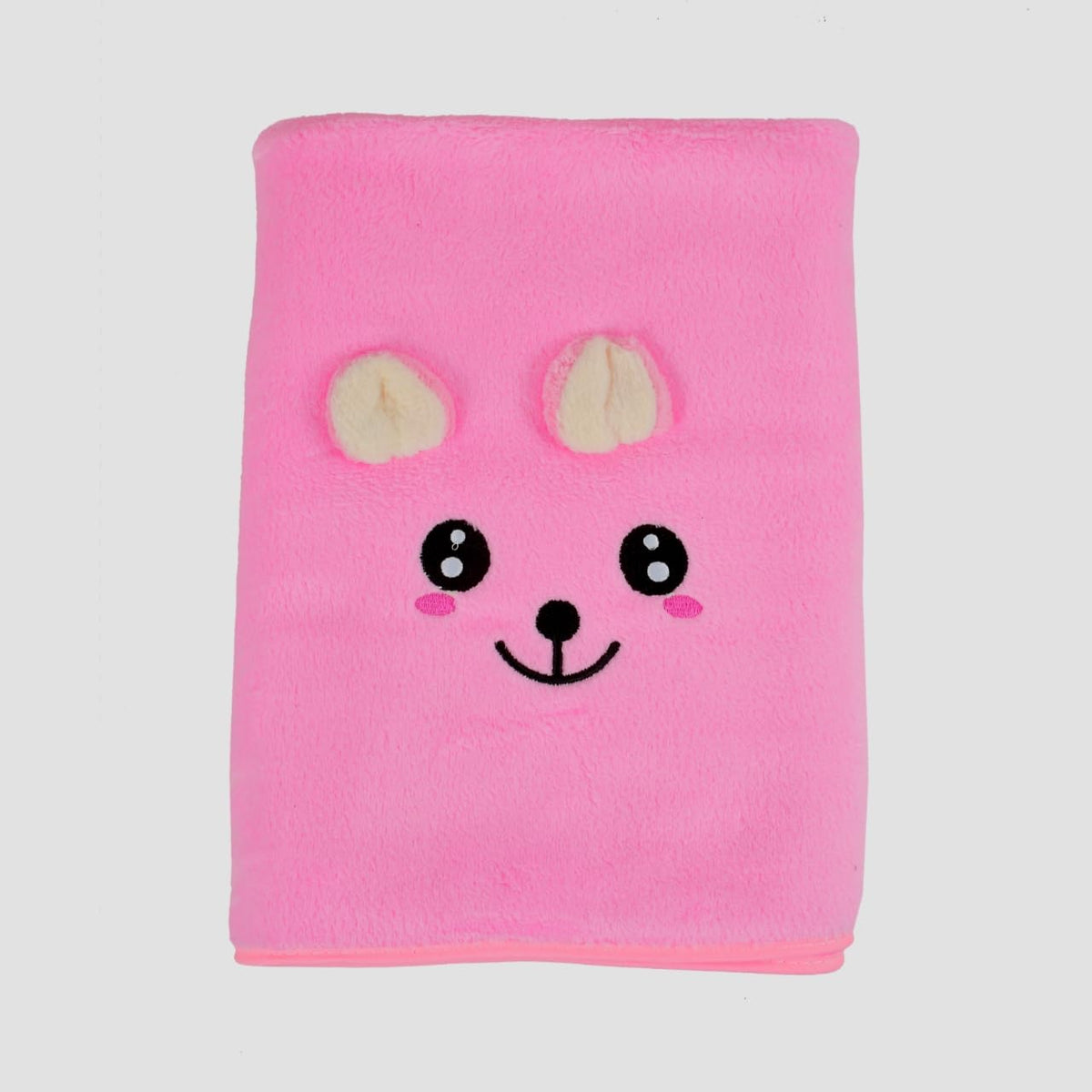 Hovent Microfiber Baby Bath Towel 400 Gsm | Large Size Super Absorbent Quality Baby Bath Towel (Pink)