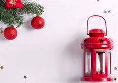 YELLOW RED HANGING TEALIGHT LANTERN CANDLE HOLDER SET OF 2 FOR DECORATION CANDLE
