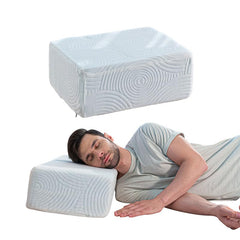 High Resilience Foam Pillow, Orthopedic Pillow, Travel & Portable Pillow - 15 L X 12 W X 6 H Inch | Lap Pillow, Bed Pillow For Sleeping, Rectangle Shape | Neck Pain Relief, Adjustable Pillow